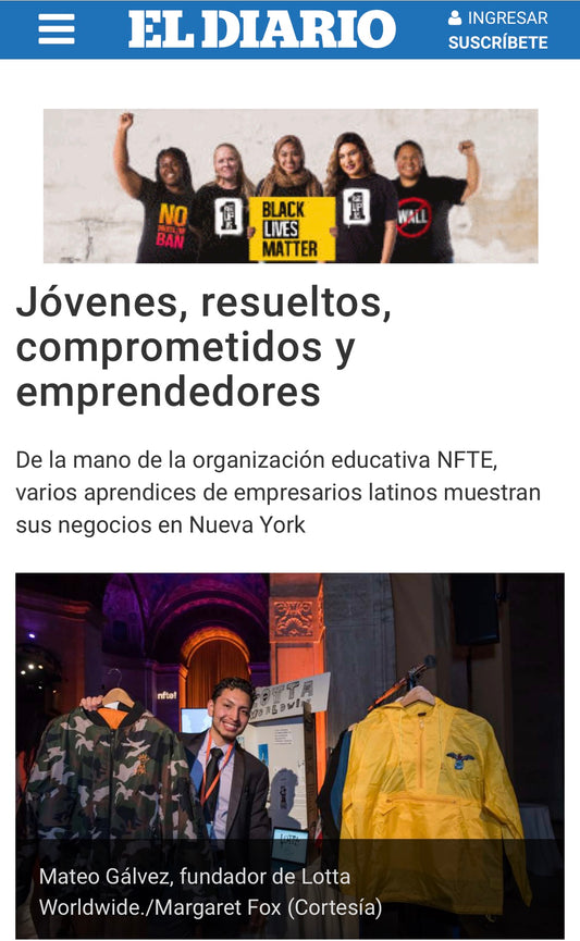 EL DIARIO NY EXPLAINING THE LOTTA MOVEMENT IN SPANISH