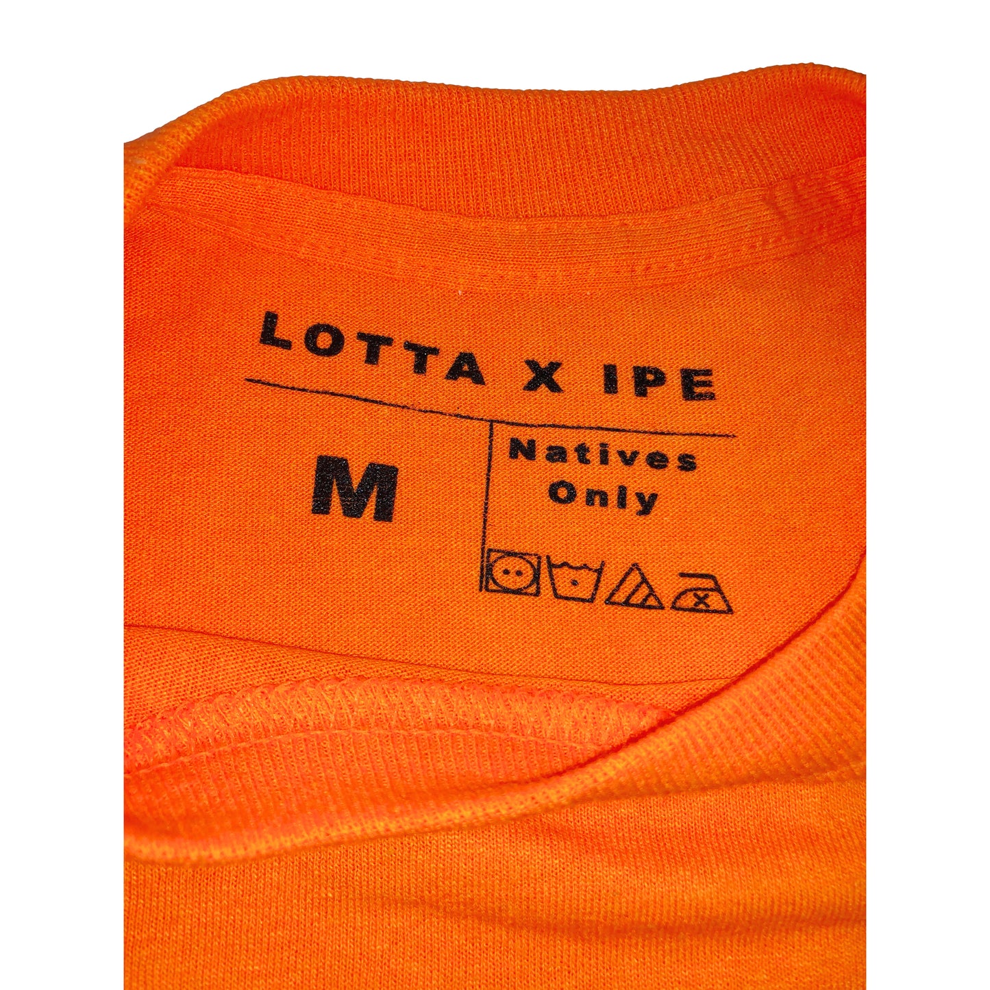 Natives Only Orange T- Shirt - LOTTAWORLDWIDE