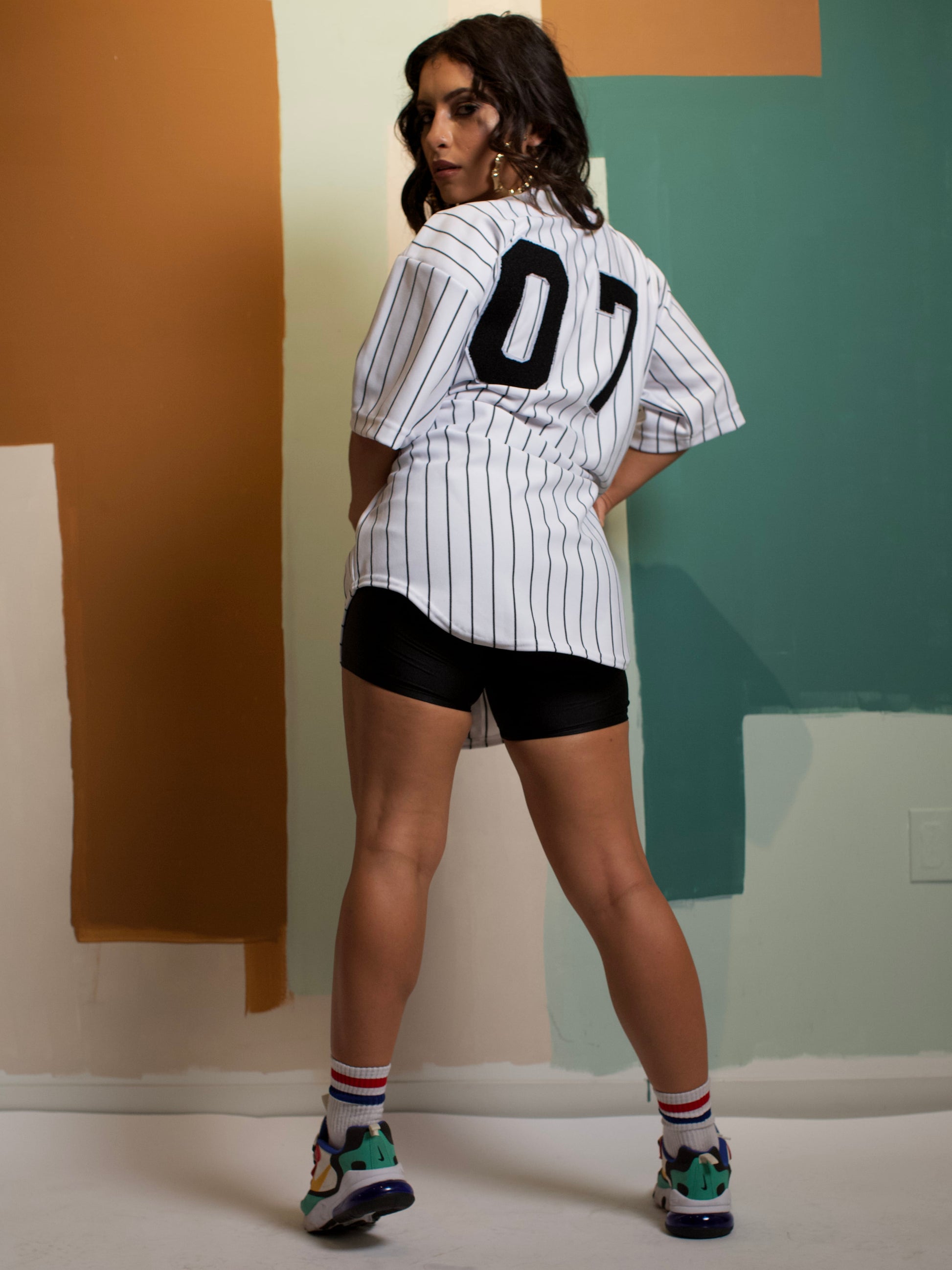 Power Pinstripe Jersey - LOTTAWORLDWIDE