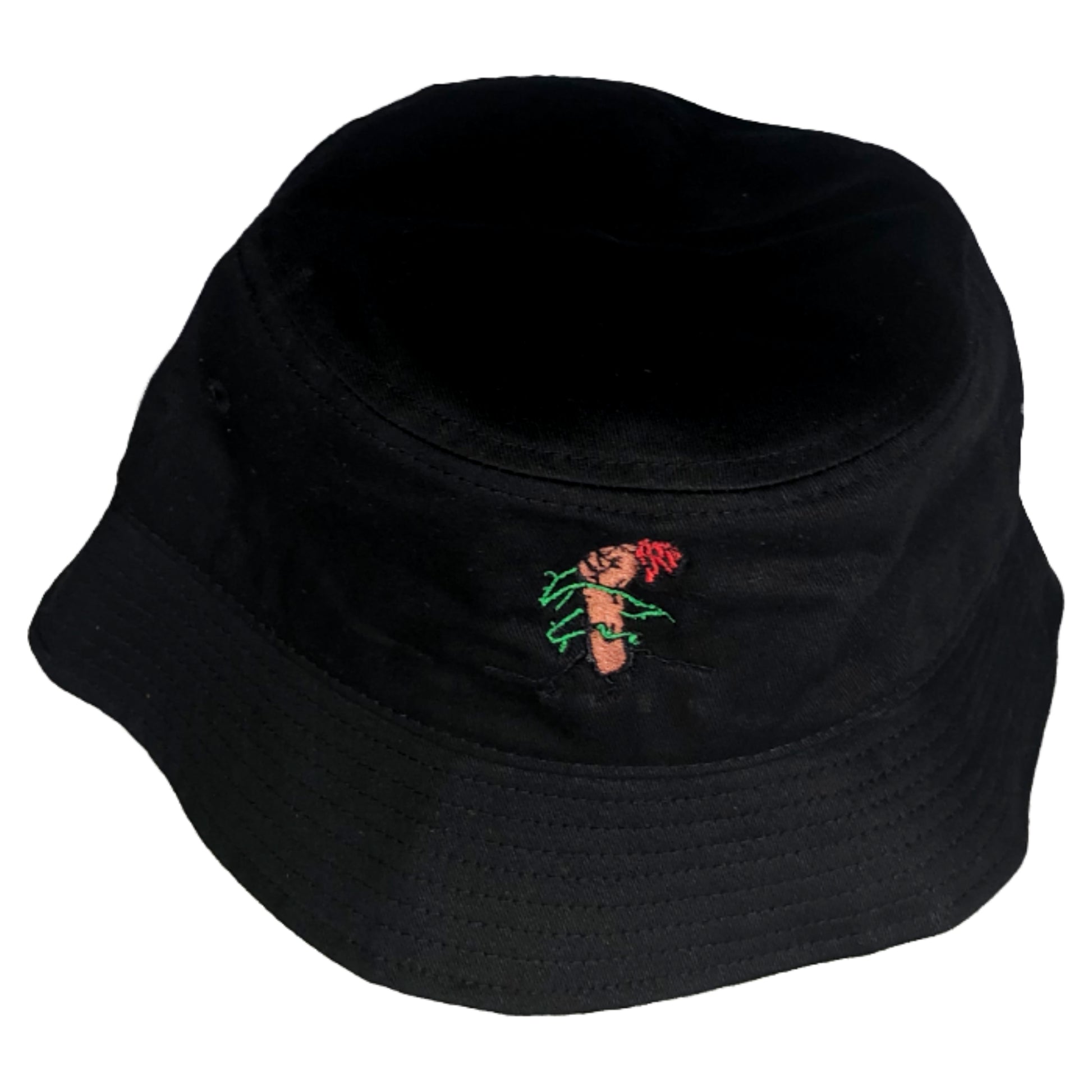Long Live The Rose Black Bucket Hat - LOTTAWORLDWIDE