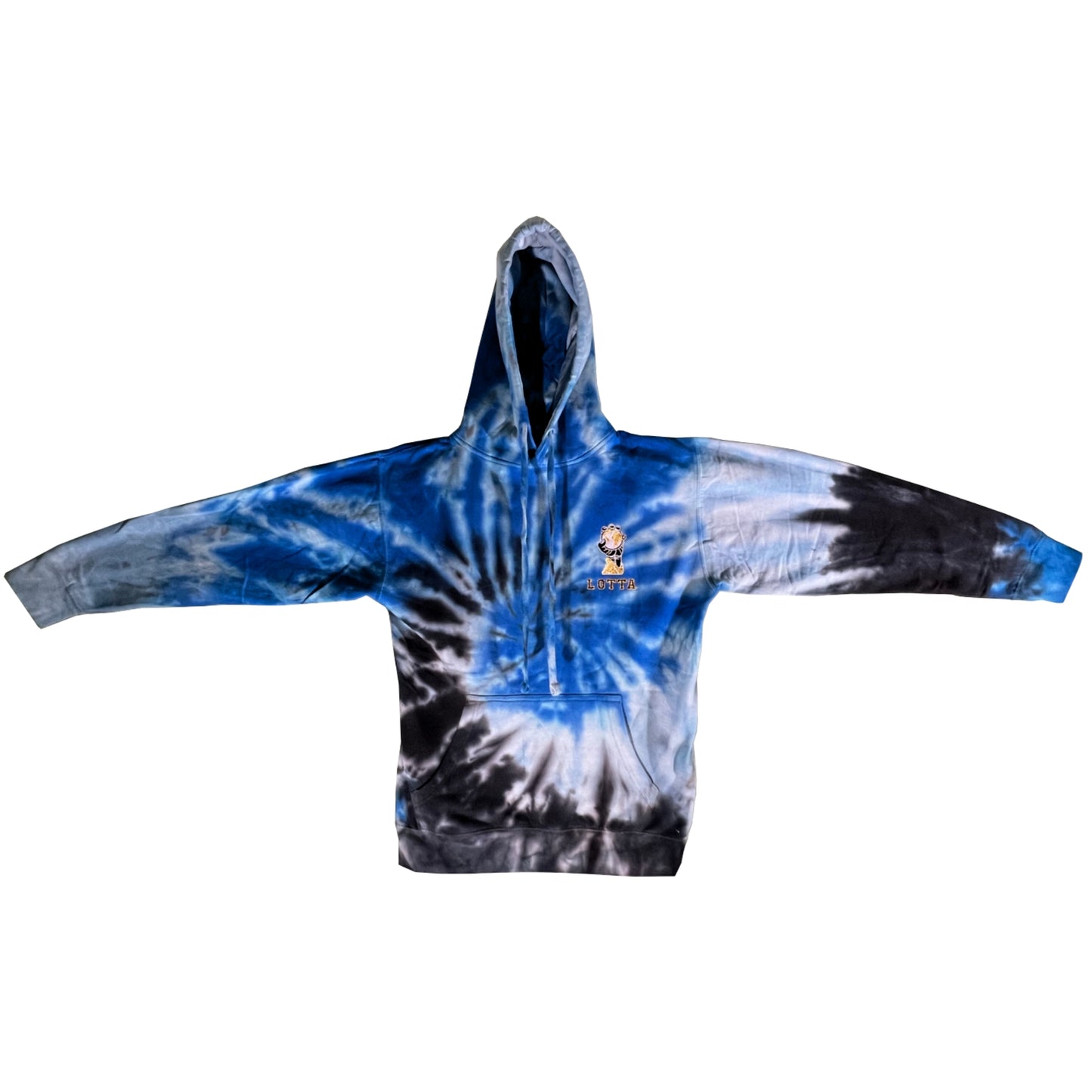 Ocean Blue Dye Sweat Shirt - LOTTAWORLDWIDE