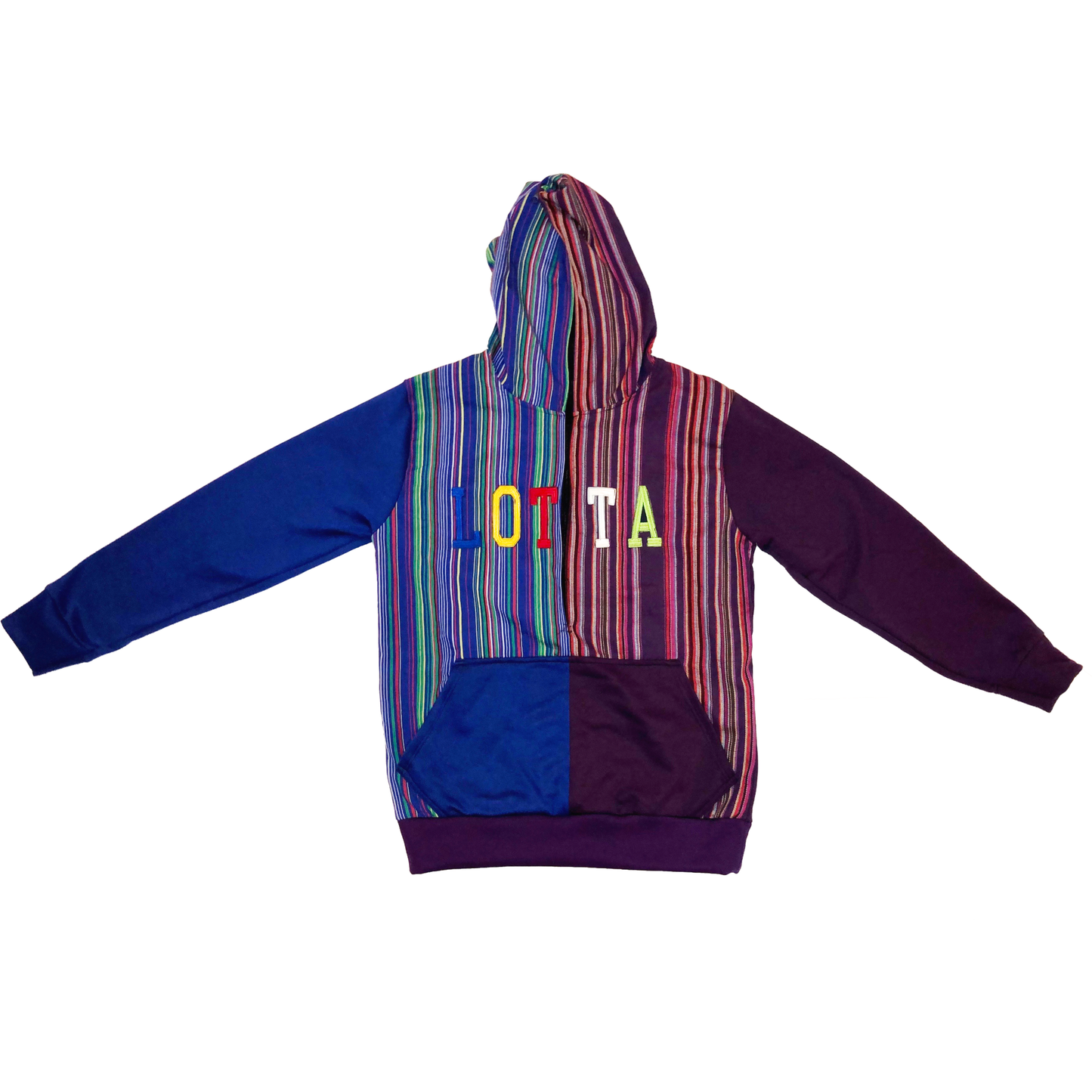 Chapin Multi Color Letterman Hoodie - LOTTAWORLDWIDE