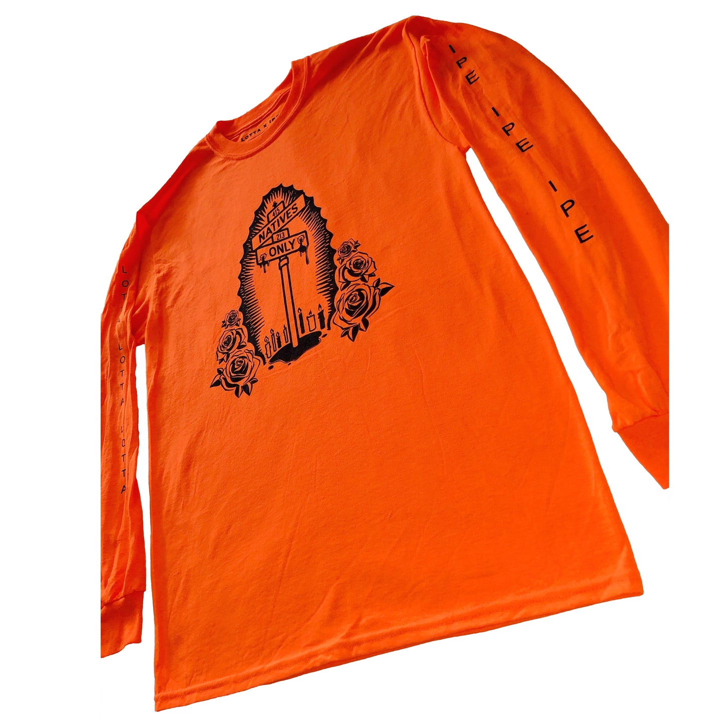 Natives Only Orange T- Shirt - LOTTAWORLDWIDE