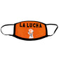 Orange La lucha Face - Mask - LOTTAWORLDWIDE