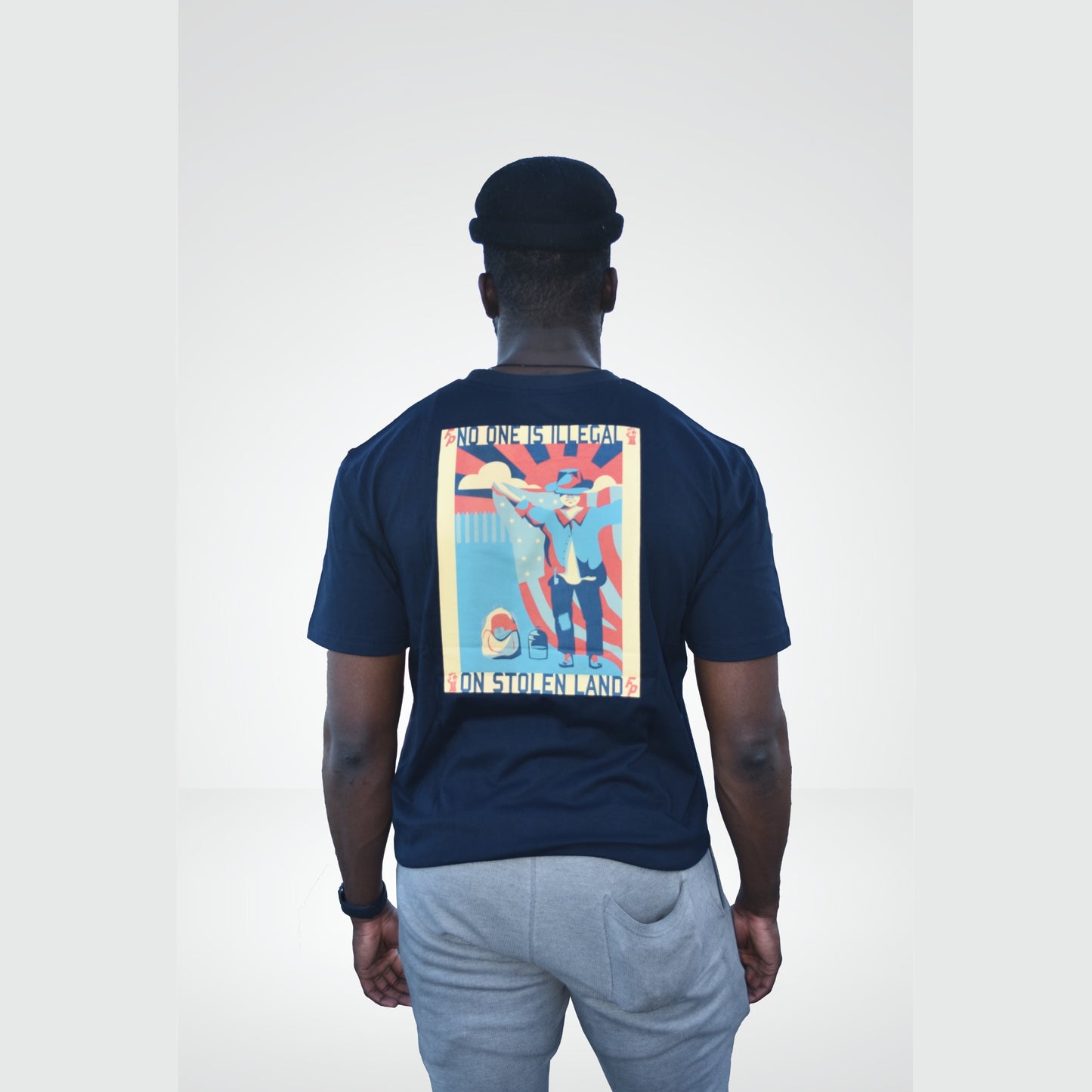No One Is Illegal On Stolen Land Tee - LOTTAWORLDWIDE