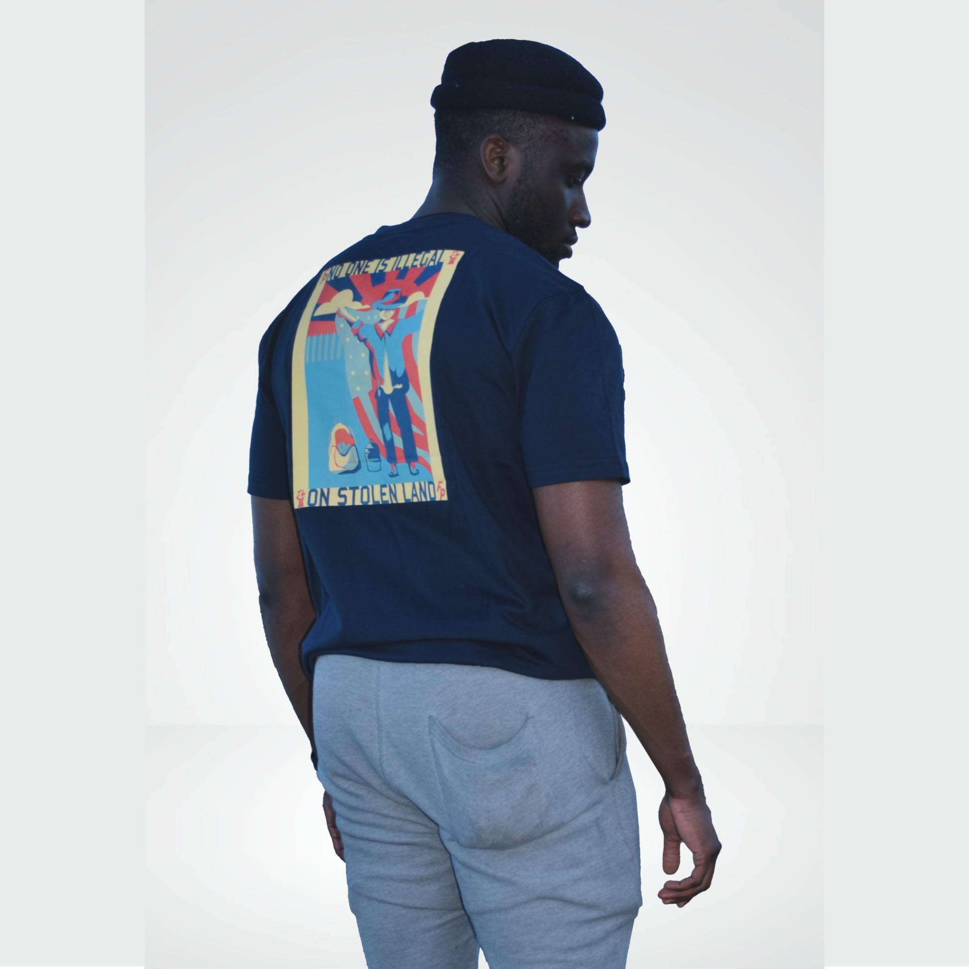 No One Is Illegal On Stolen Land Tee - LOTTAWORLDWIDE