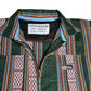The Atitlán Guatemalan Tipico Short Sleeve Solid, 1/2 Zip Shirt