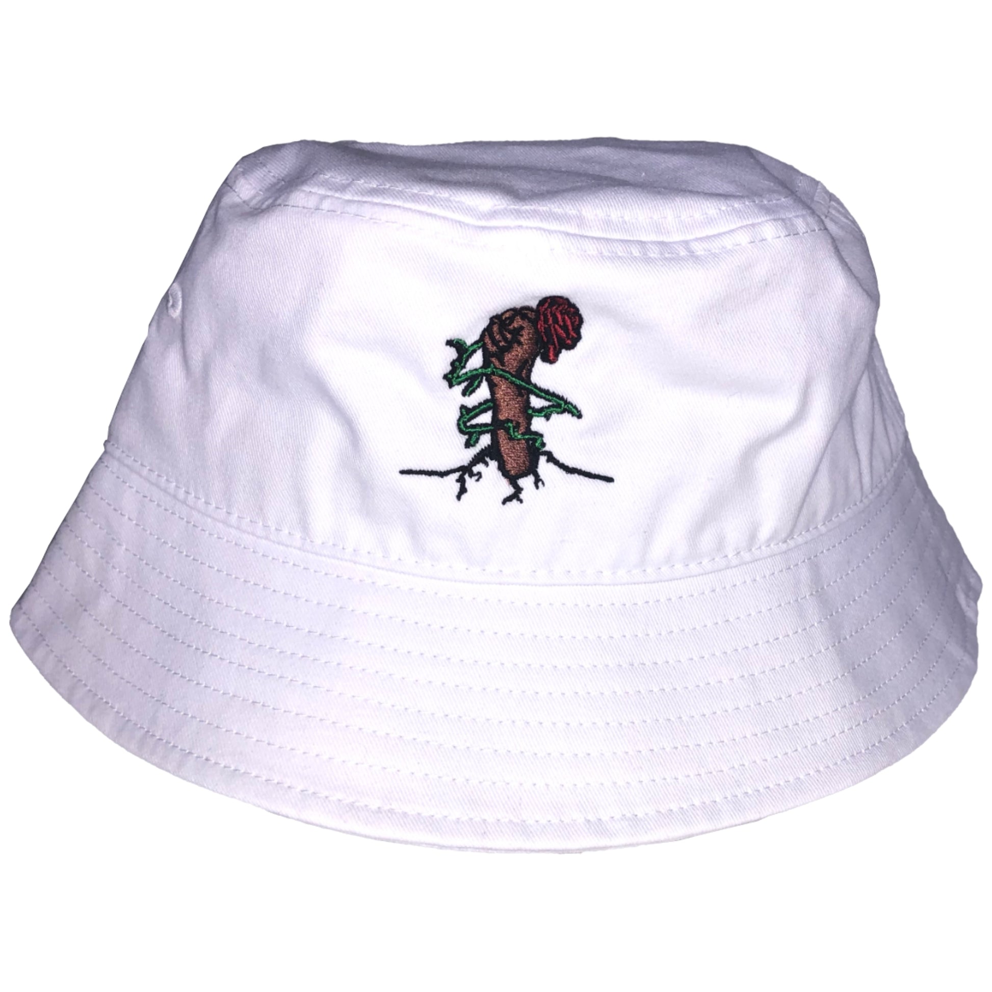 Long Live The Rose Coke White Bucket Hat - LOTTAWORLDWIDE