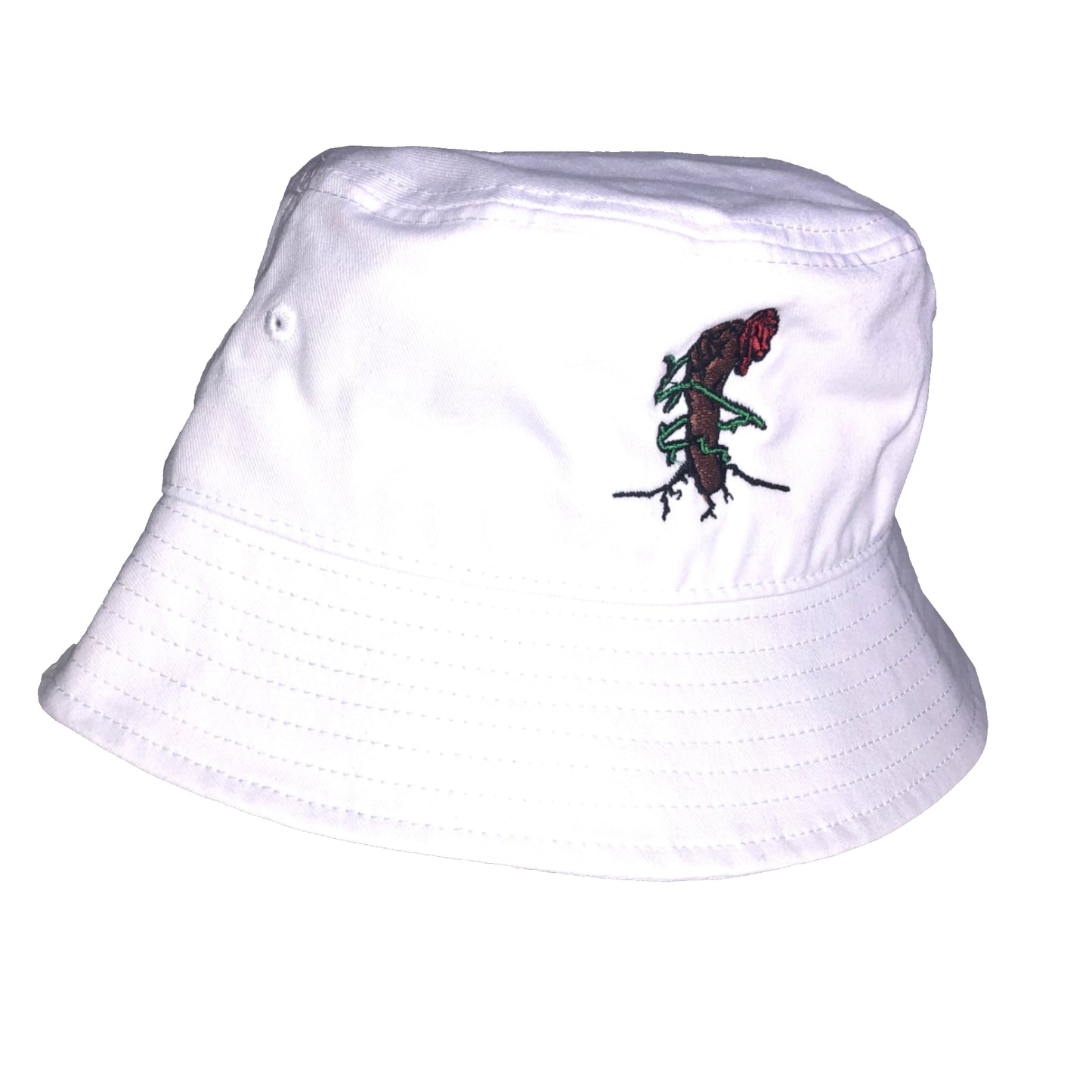 Long Live The Rose Coke White Bucket Hat - LOTTAWORLDWIDE