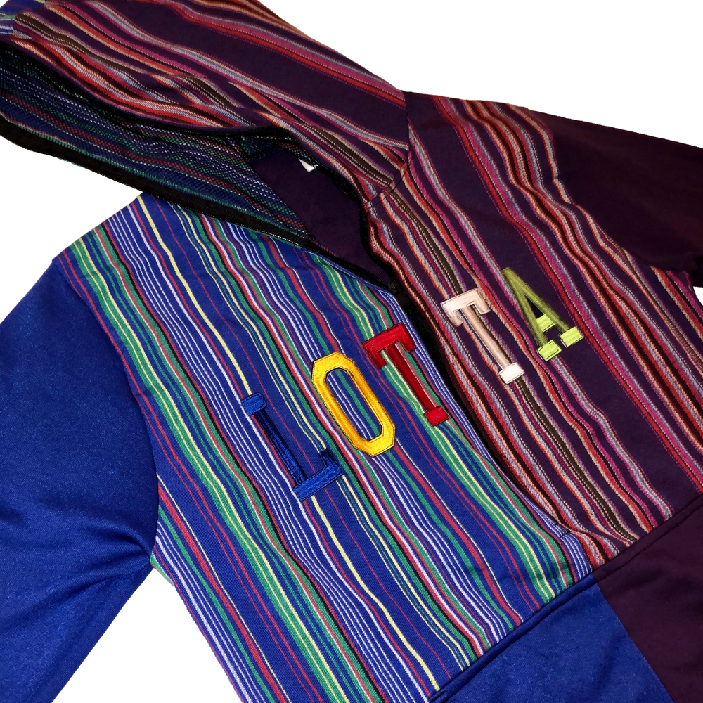 Chapin Multi Color Letterman Hoodie - LOTTAWORLDWIDE